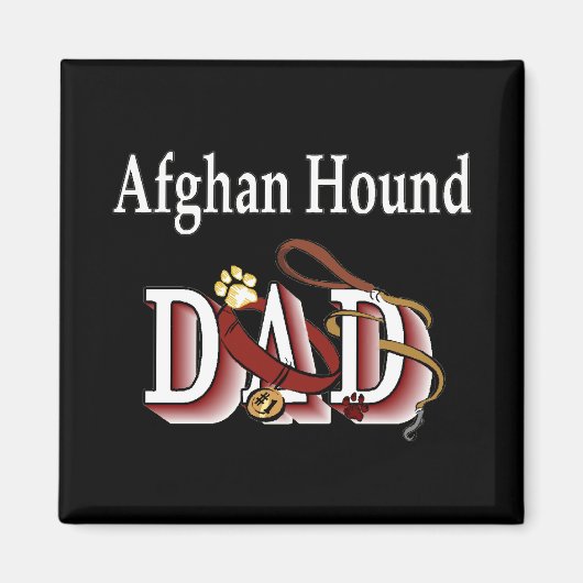 afghan dad dad Magnet (Vorne)