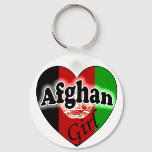 Afghan Girl Schlüsselanhänger