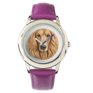 Afghan Hound 3D Inspiriert Armbanduhr