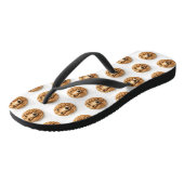 Afghan Hound 3D Inspiriert Badesandalen (Schrägansicht)