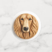 Afghan Hound 3D Inspiriert Konfetti (Klein Vorderseite)