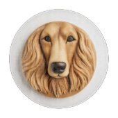 Afghan Hound 3D Inspiriert Schneidebrett (Vorderseite)