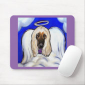 Afghan Hound Angel Mousepad (Mit Mouse)