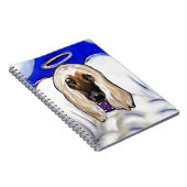 Afghan Hound Angel Notizblock (Rechte Seite)