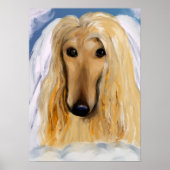 Afghan Hound Angel Poster (Vorne)