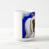 Afghan Hound Angel Verwandlungstasse (Zentrum)