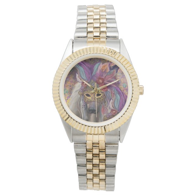 AFGHAN HOUND ARMBANDUHR (Vorderseite)