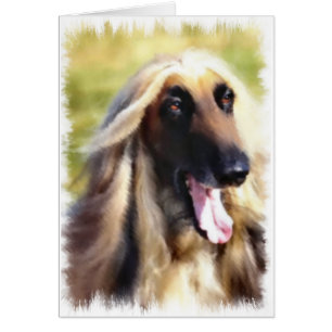Afghan Hound Art Geschenke