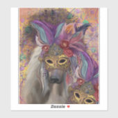 AFGHAN HOUND AUFKLEBER (Blatt)