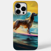 Afghan Hound Beach Surfmalerei Case-Mate iPhone Hülle (Rückseite)
