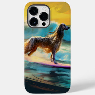 Afghan Hound Beach Surfmalerei Case-Mate iPhone 14 Pro Max Hülle