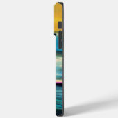 Afghan Hound Beach Surfmalerei Case-Mate iPhone Hülle (Rückseite / Links)