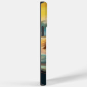 Afghan Hound Beach Surfmalerei Case-Mate iPhone Hülle (Rückseite / Rechts)