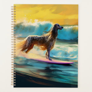 Afghan Hound Beach Surfmalerei Planer