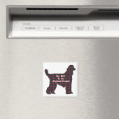 AFGHAN HOUND BESTE FREUNDIN MAGNET (In Situ (Geschirrspüler))