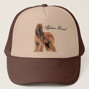 Afghan Hound Cap Truckerkappe