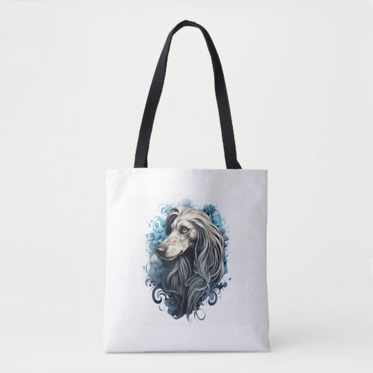 Afghan Hound Classic T - Shirt (1) Tasche (Vorderseite)