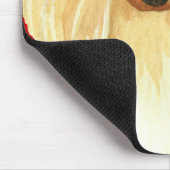 Afghan Hound Color Block Mousepad (Ecke)