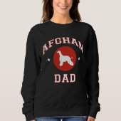 Afghan Hound Dad Sweatshirt (Vorderseite)