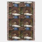 Afghan Hound Decke (Vorderseite Vertikal)