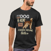 Afghan Hound Dog Geschenk Welpen Eigentümer Lover T-Shirt (Vorderseite)