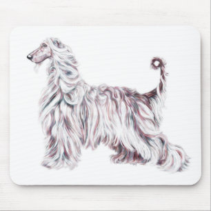 Afghan Hound Elegance Mousepad