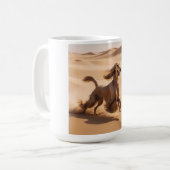 Afghan Hound Elegant Breed Coffee Tasse (Vorderseite Links)