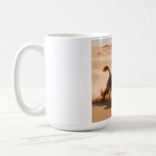 Afghan Hound Elegant Breed Coffee Tasse (Links)