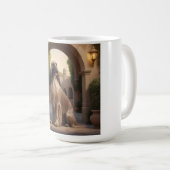 Afghan Hound Elegant Breed Coffee Tasse (VorderseiteRechts)