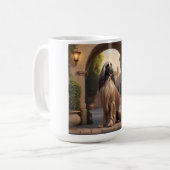 Afghan Hound Elegant Breed Coffee Tasse (Vorderseite Links)