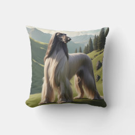 Afghan Hound Elegant Breed Throw Kissen