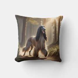 Afghan Hound Elegant Breed Throw Kissen
