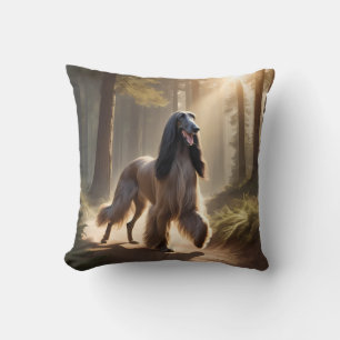 Afghan Hound Elegant Breed Throw Kissen