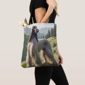 Afghan Hound Elegante Tasche (Von Nahem)