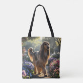 Afghan Hound Elegante Tasche (Rückseite)