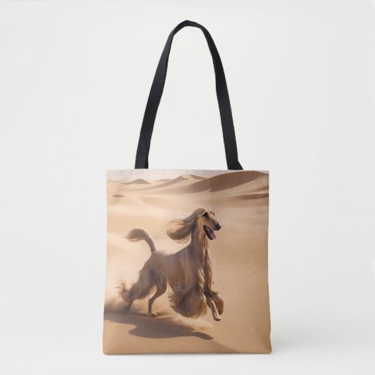Afghan Hound Elegante Tasche (Vorderseite)