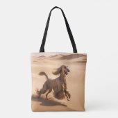 Afghan Hound Elegante Tasche (Rückseite)