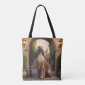 Afghan Hound Elegante Tasche (Rückseite)