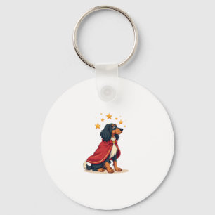Afghan Hound Elegantes Weihnachten Schlüsselanhänger