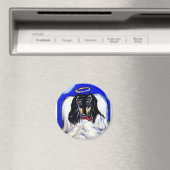 Afghan Hound Engel Magnet (In Situ (Geschirrspüler))