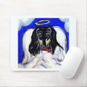 Afghan Hound Engel Mousepad (Mit Mouse)