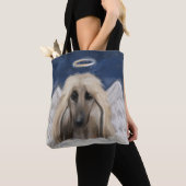Afghan Hound Engel Tasche (Von Nahem)