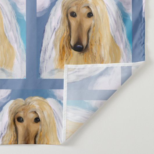 Afghan Hound Engel Wandteppich (Detail)