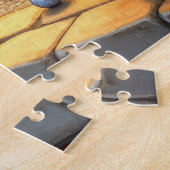 Afghan Hound Fireplace with Christmas Lights Puzzle (Seite)