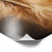 Afghan Hound Fotodruck (Ecke)