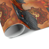 Afghan Hound Geschenkpapier (Rolleneckpunkt)