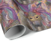 AFGHAN HOUND GESCHENKPAPIER (Rolleneckpunkt)