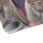 AFGHAN HOUND GESCHENKPAPIER (Rolleneckpunkt)