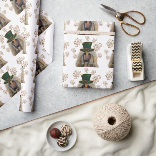 AFGHAN HOUND GESCHENKPAPIER (Kunsthandwerk)