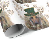 AFGHAN HOUND GESCHENKPAPIER (Rolleneckpunkt)